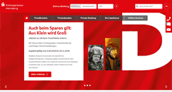 Desktop Screenshot of kreissparkasse-heinsberg.de